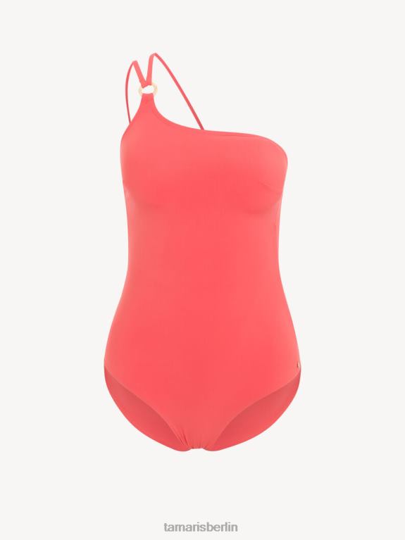 de Tamaris Frauen Badeanzug - Rot/Tiefseekoralle 0LHV42401 Kleidung