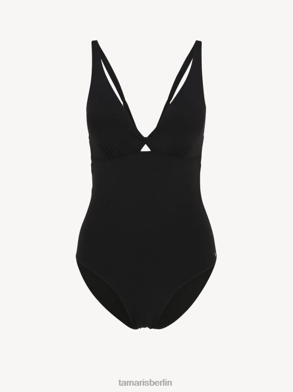 de Tamaris Frauen Badeanzug - Schwarz/Schwarze Schönheit 0LHV42589 Kleidung
