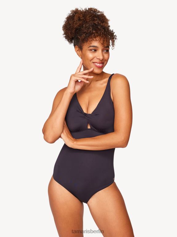 de Tamaris Frauen Badeanzug - Schwarz/Schwarze Schönheit 0LHV42589 Kleidung