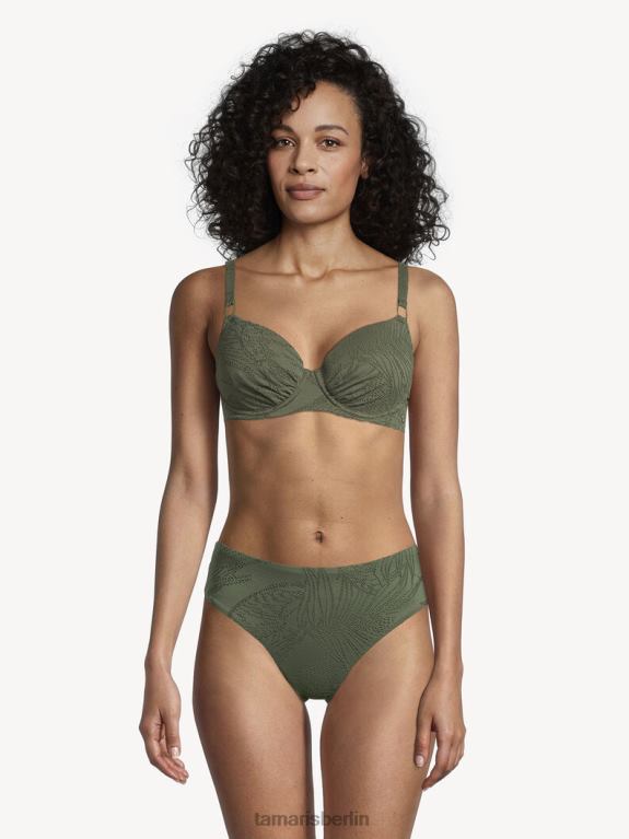 de Tamaris Frauen Bikini-Slip – grün/bronzegrün 0LHV42584 Kleidung