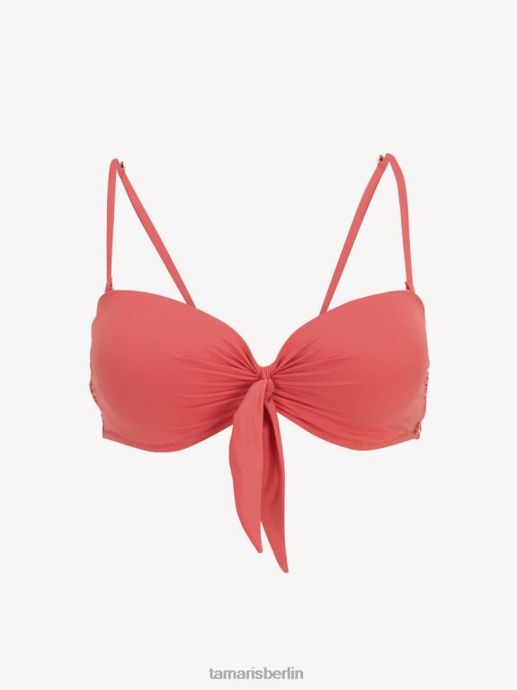 de Tamaris Frauen Bikinioberteil – Rot/Tiefseekoralle 0LHV42550 Kleidung