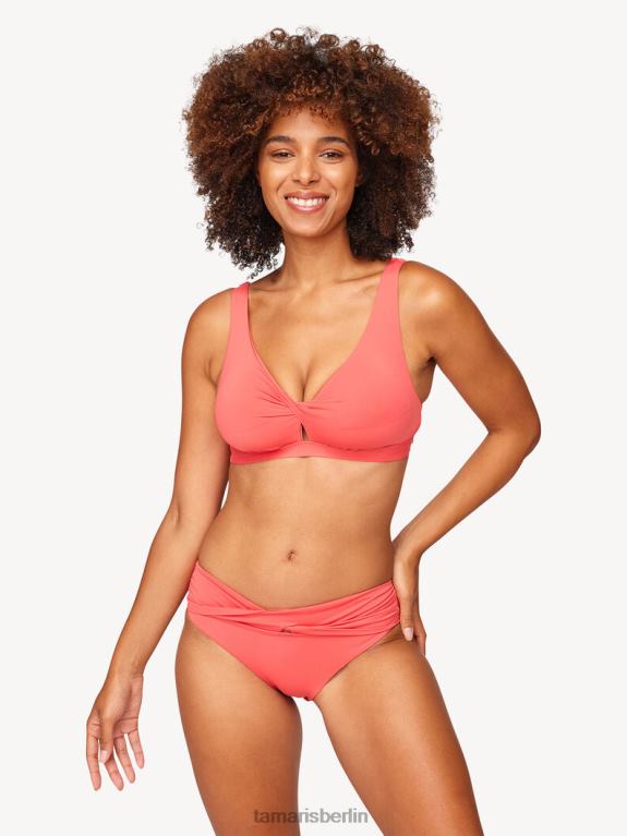 de Tamaris Frauen Bikinioberteil – Rot/Tiefseekoralle 0LHV42588 Kleidung