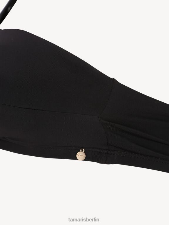 de Tamaris Frauen Bikinioberteil - Schwarz/Black Beauty 0LHV42473 Kleidung