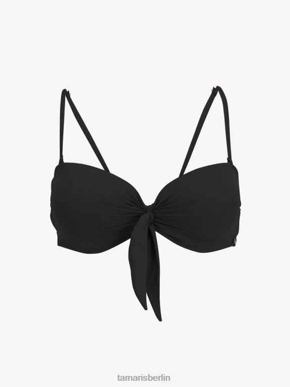 de Tamaris Frauen Bikinioberteil - Schwarz/Black Beauty 0LHV42563 Kleidung