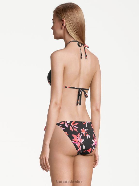 de Tamaris Frauen Bikinioberteil – schwarz/rosa Blumen-Aop 0LHV42363 Kleidung