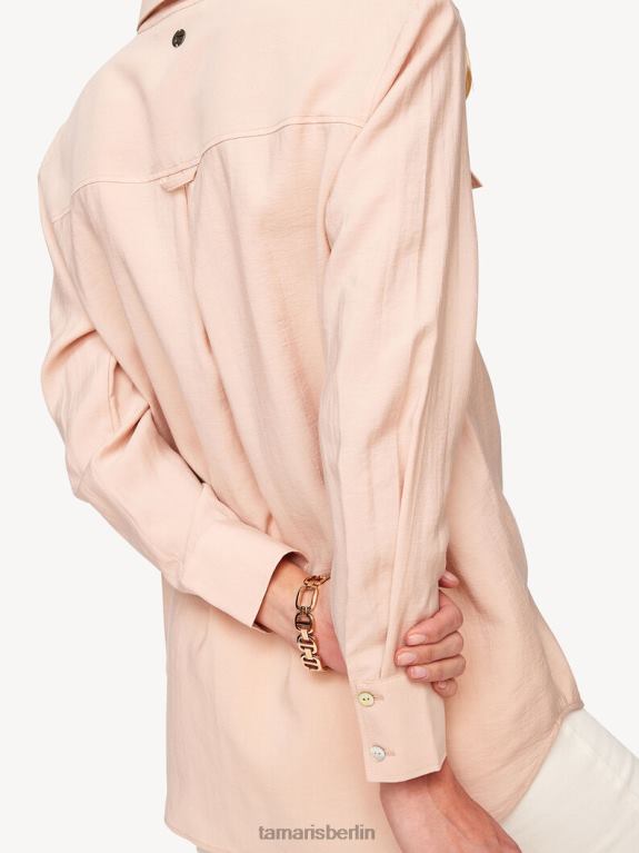 de Tamaris Frauen Bluse - Beige/Mondlicht 0LHV42400 Kleidung