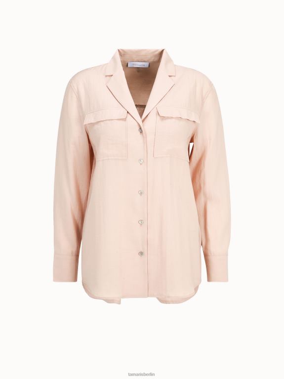 de Tamaris Frauen Bluse - Beige/Mondlicht 0LHV42400 Kleidung