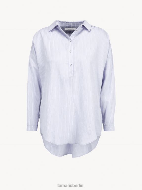 de Tamaris Frauen Bluse - Blau/arktisches Eis 0LHV42439 Kleidung