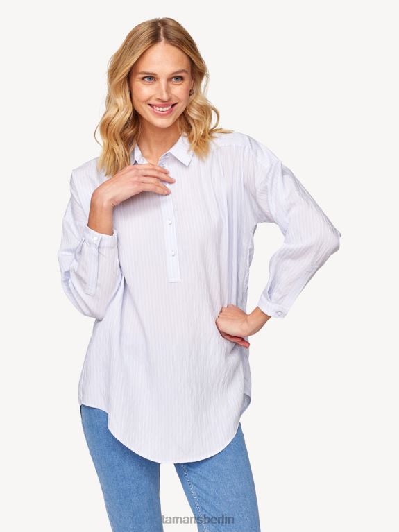 de Tamaris Frauen Bluse - Blau/arktisches Eis 0LHV42439 Kleidung