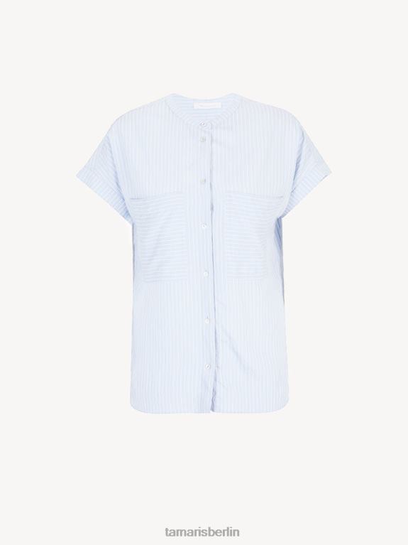 de Tamaris Frauen Bluse - Blau/arktisches Eis 0LHV42493 Kleidung