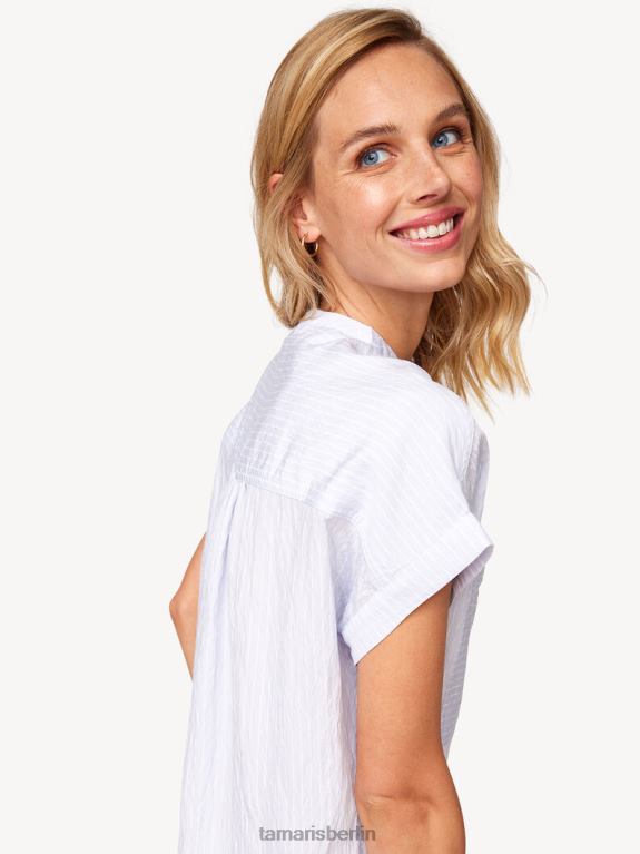 de Tamaris Frauen Bluse - Blau/arktisches Eis 0LHV42493 Kleidung