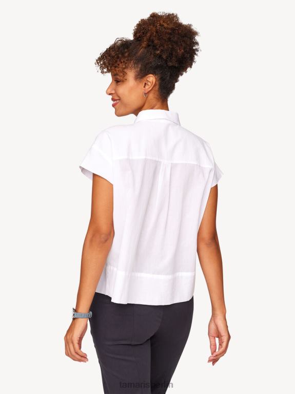 de Tamaris Frauen Bluse - weiß/hellweiß 0LHV42441 Kleidung
