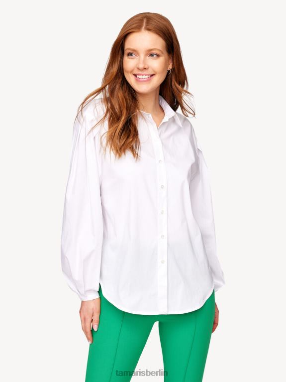 de Tamaris Frauen Bluse - weiß/hellweiß 0LHV42456 Kleidung