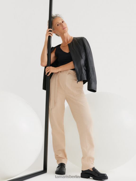 de Tamaris Frauen Hose - Beige/Mondlicht 0LHV42465 Kleidung