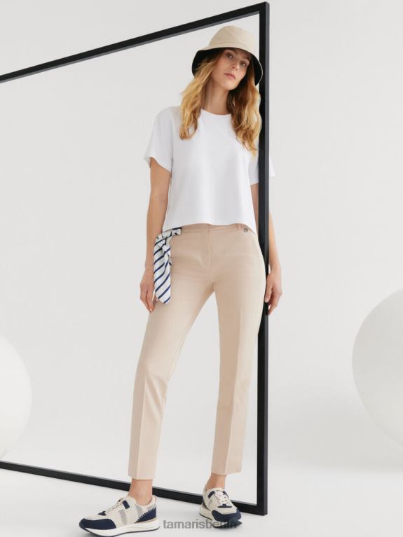 de Tamaris Frauen Hose - Beige/Mondlicht 0LHV42559 Kleidung