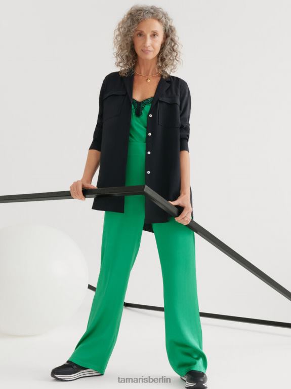 de Tamaris Frauen Hose - Grün/Jelly Bean 0LHV42463 Kleidung