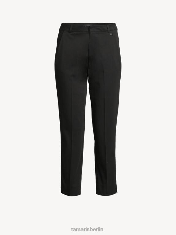de Tamaris Frauen Hose - Schwarz/Black Beauty 0LHV42405 Kleidung