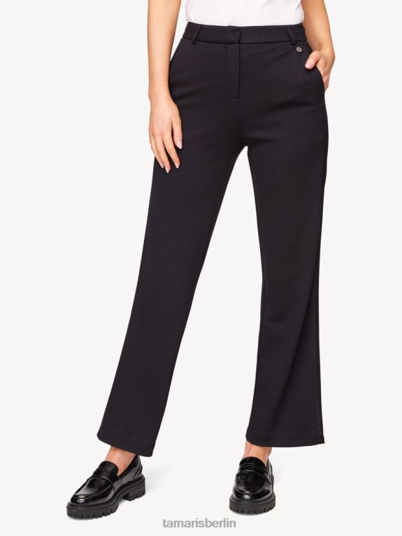 de Tamaris Frauen Hose - Schwarz/Black Beauty 0LHV42523 Kleidung