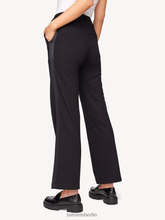 de Tamaris Frauen Hose - Schwarz/Black Beauty 0LHV42523 Kleidung