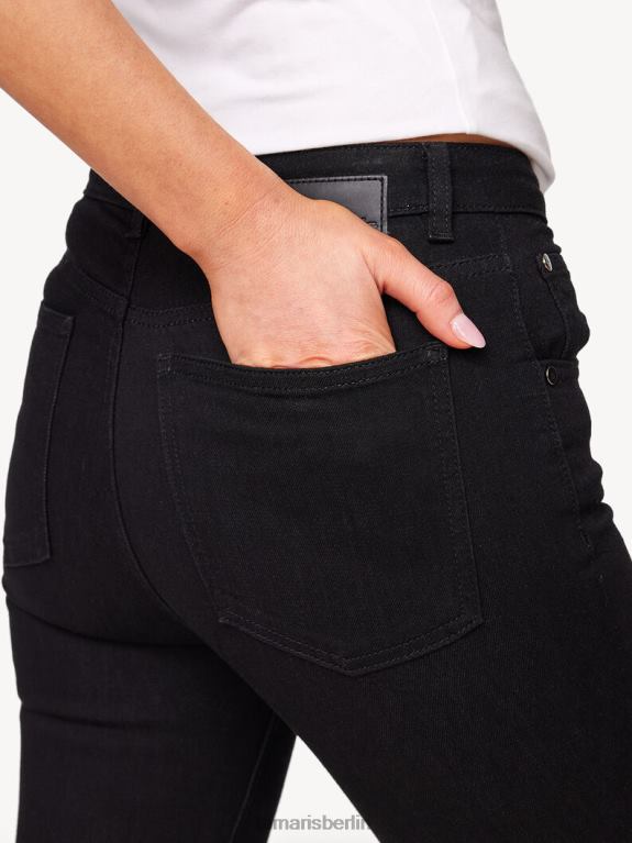 de Tamaris Frauen Jeans - Schwarz/Schwarzer Denim 0LHV42526 Kleidung