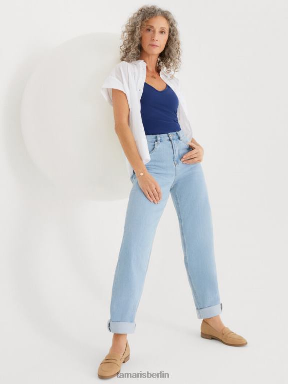 de Tamaris Frauen Jeans - blau/hellblauer Denim 0LHV42581 Kleidung