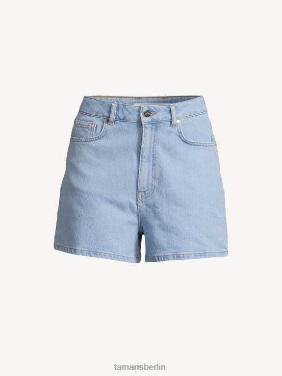 de Tamaris Frauen Jeansshorts – blau/hellblauer Denim 0LHV42362 Kleidung