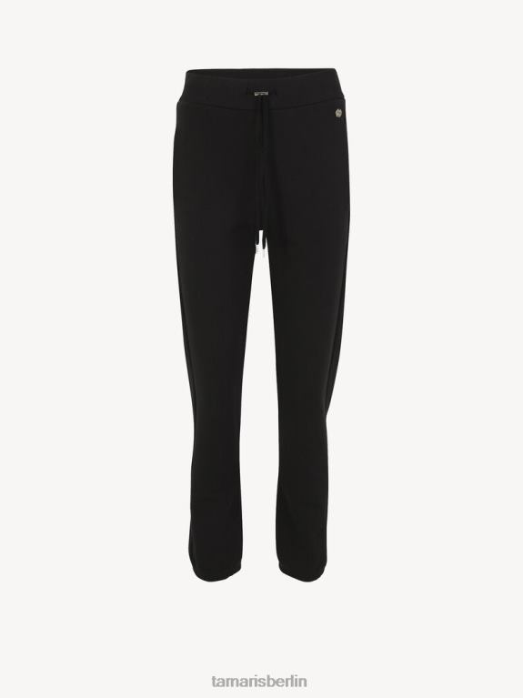 de Tamaris Frauen Jogginghose - Schwarz/Black Beauty 0LHV42411 Kleidung