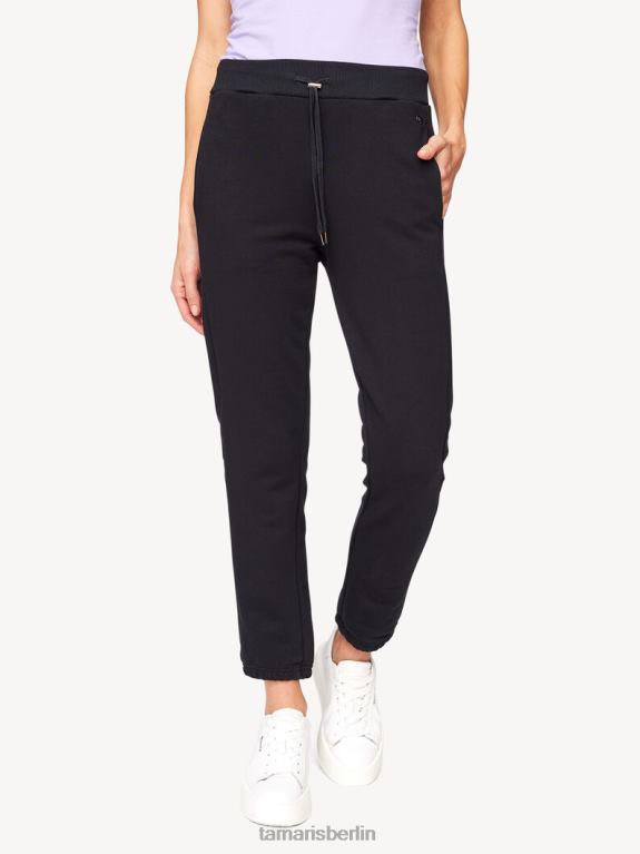 de Tamaris Frauen Jogginghose - Schwarz/Black Beauty 0LHV42411 Kleidung