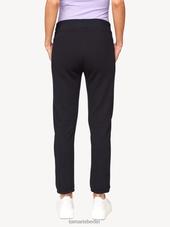 de Tamaris Frauen Jogginghose - Schwarz/Black Beauty 0LHV42411 Kleidung