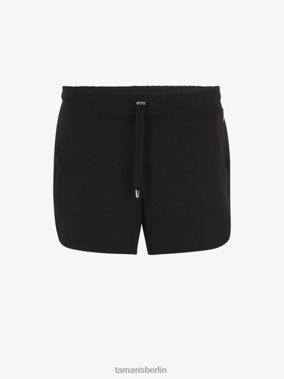 de Tamaris Frauen Jogginghose - Schwarz/Black Beauty 0LHV42497 Kleidung