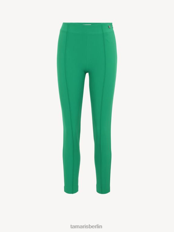 de Tamaris Frauen Leggings – Grün/Jelly Bean 0LHV42503 Kleidung
