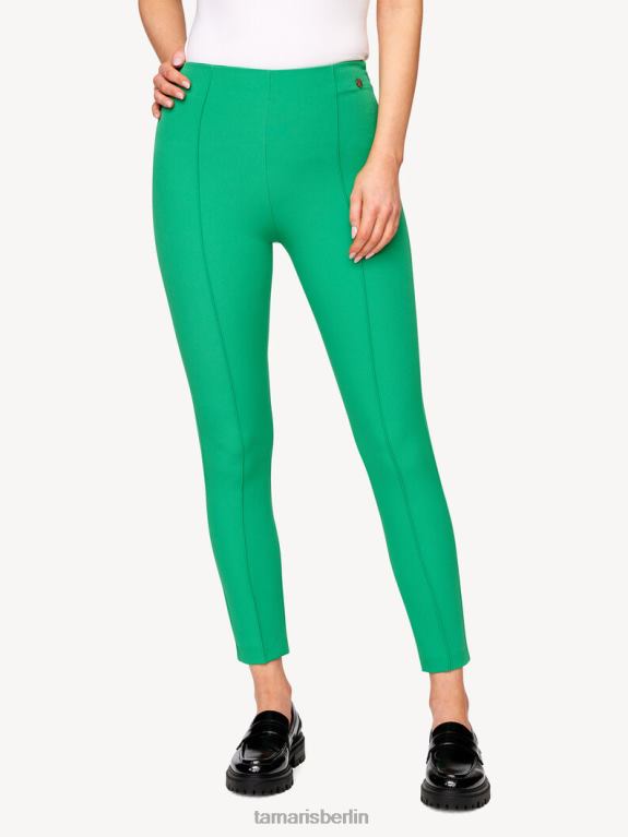 de Tamaris Frauen Leggings – Grün/Jelly Bean 0LHV42503 Kleidung