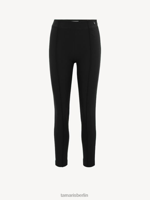 de Tamaris Frauen Leggings - Schwarz/Schwarze Schönheit 0LHV42510 Kleidung