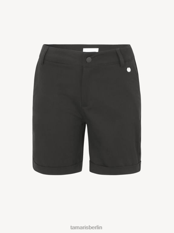 de Tamaris Frauen Shorts - Schwarz/Schwarze Schönheit 0LHV42470 Kleidung