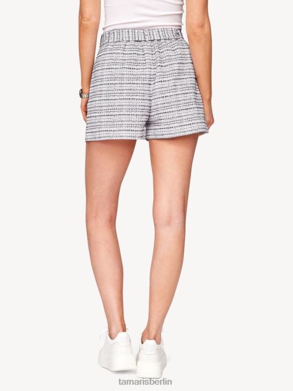 de Tamaris Frauen Shorts – Weiß/Offwhite und Schwarz 0LHV42500 Kleidung