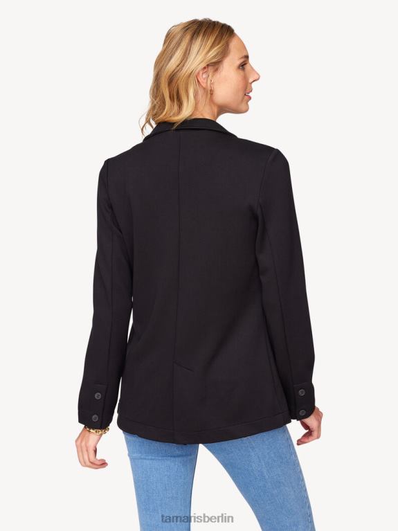 de Tamaris Frauen Blazer - Schwarz/Black Beauty 0LHV42514 Kleidung