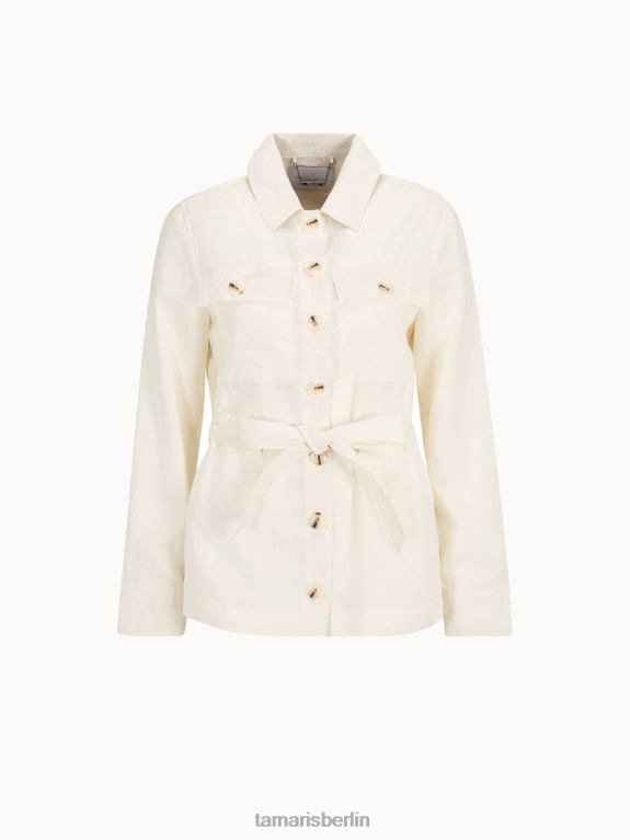 de Tamaris Frauen Jacke - Beige/Papyrus 0LHV42389 Kleidung