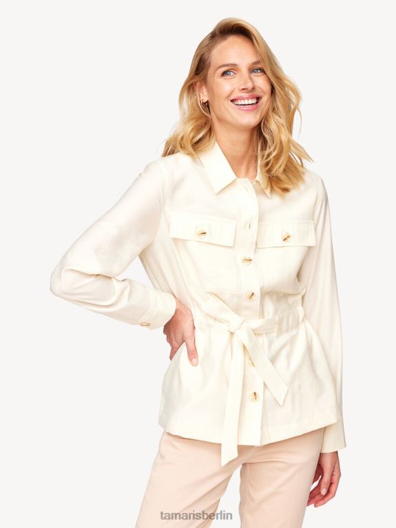 de Tamaris Frauen Jacke - Beige/Papyrus 0LHV42389 Kleidung