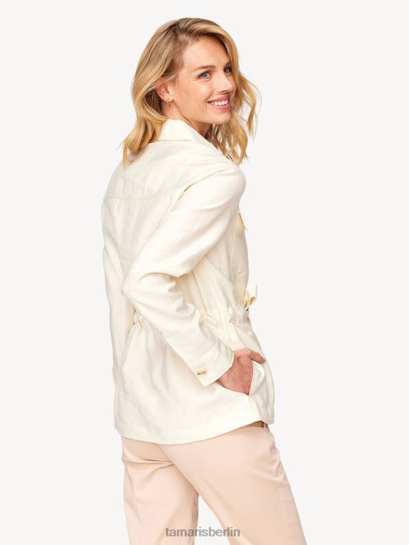 de Tamaris Frauen Jacke - Beige/Papyrus 0LHV42389 Kleidung