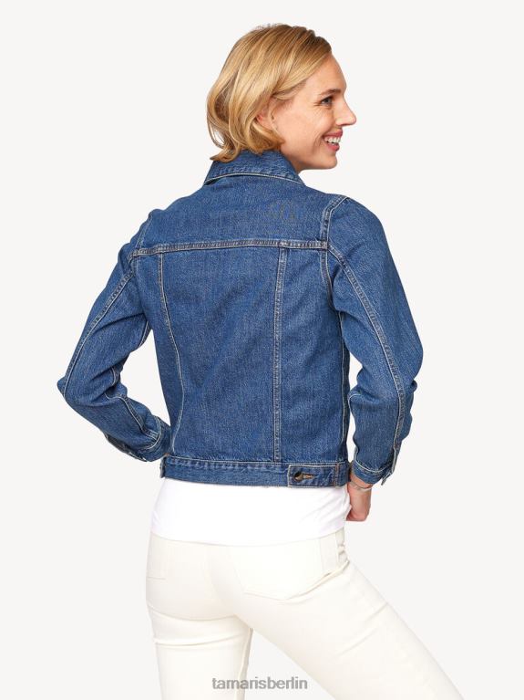de Tamaris Frauen Jacke – Blau/Mittelblauer Denim 0LHV42496 Kleidung