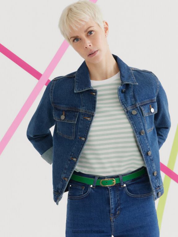 de Tamaris Frauen Jacke – Blau/Mittelblauer Denim 0LHV42496 Kleidung