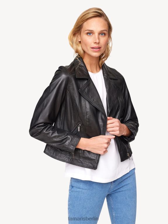 de Tamaris Frauen Jacke - Schwarz/Black Beauty 0LHV42386 Kleidung
