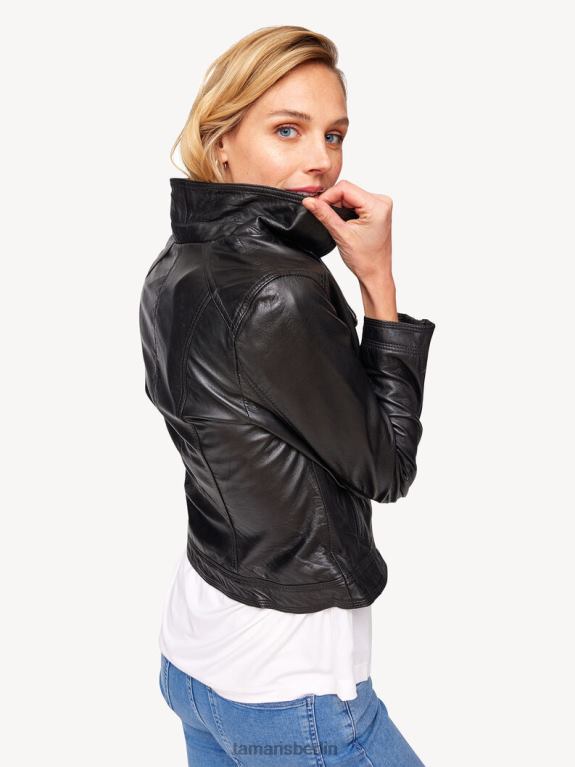 de Tamaris Frauen Jacke - Schwarz/Black Beauty 0LHV42386 Kleidung
