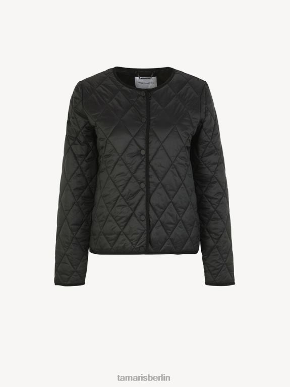 de Tamaris Frauen Jacke - Schwarz/Black Beauty 0LHV42508 Kleidung
