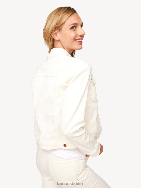 de Tamaris Frauen Jeansjacke - Beige/Papyrus 0LHV42558 Kleidung
