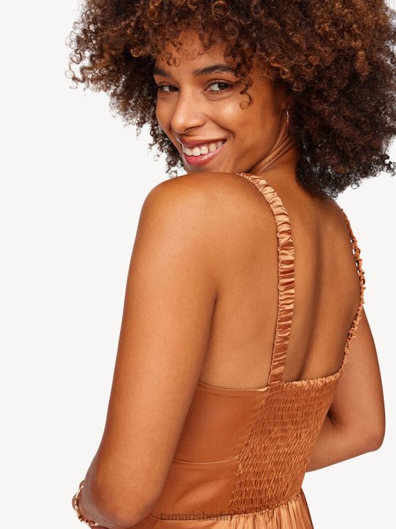 de Tamaris Frauen Kleid - Braun/Pekannussbraun 0LHV42442 Kleidung