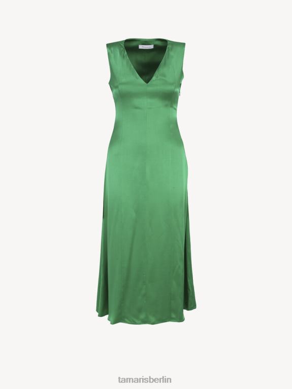 de Tamaris Frauen Kleid - Grün/Jelly Bean 0LHV42512 Kleidung