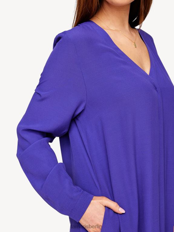 de Tamaris Frauen Kleid - Lila/Tiefblau 0LHV42398 Kleidung