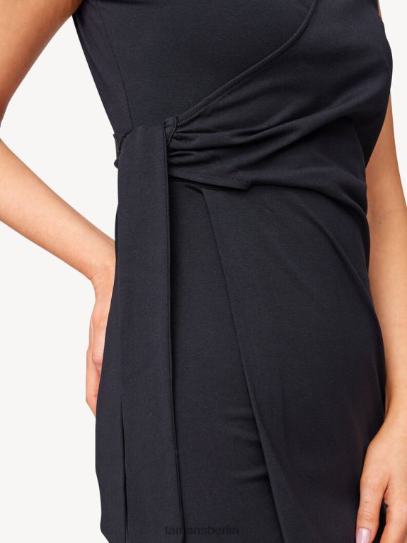 de Tamaris Frauen Kleid - Schwarz/Schwarze Schönheit 0LHV42567 Kleidung