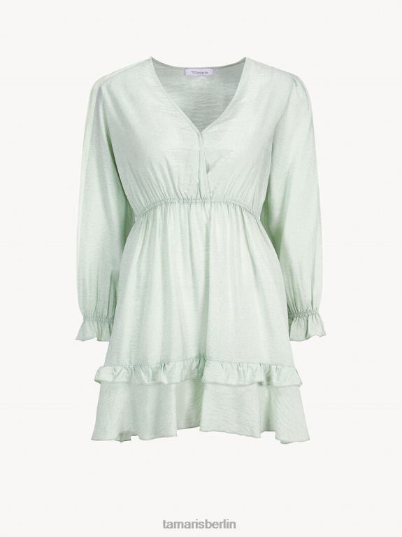 de Tamaris Frauen Kleid - grün/hauchgrün 0LHV42449 Kleidung